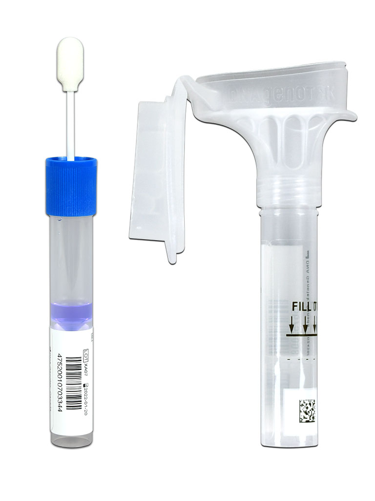 DNA Genotek saliva sample collection devices