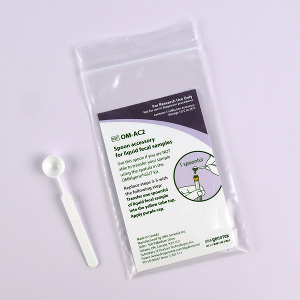 Spoon Accessory for use with OMNIgene•GUT